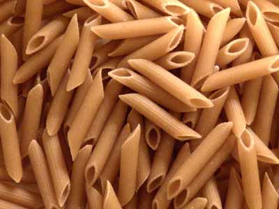 bruine pasta